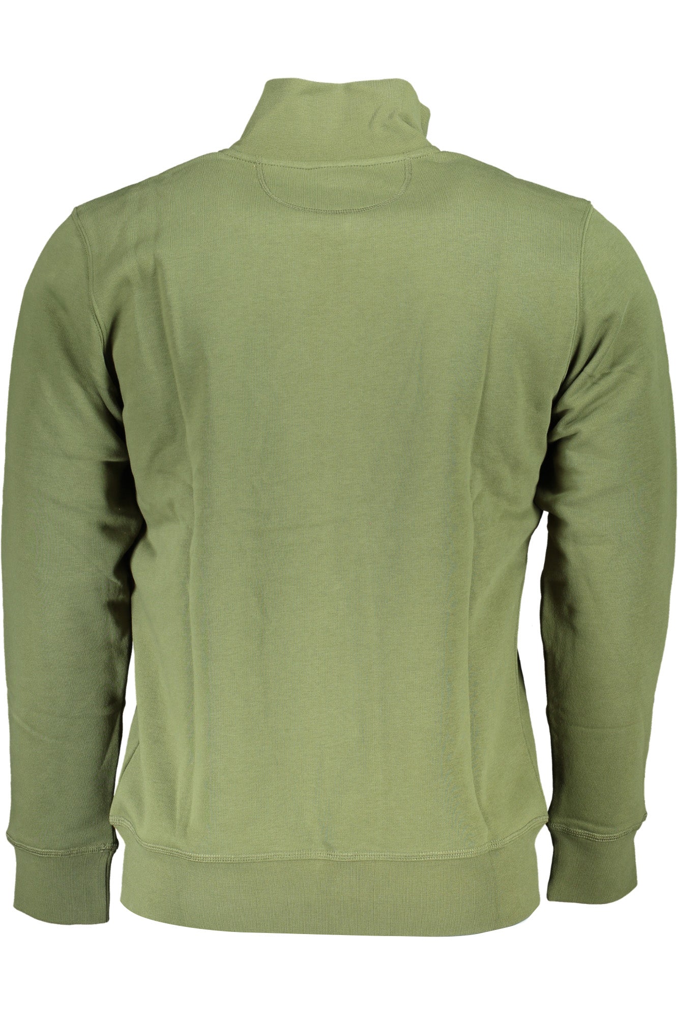 Men's green zip sweatshirt
