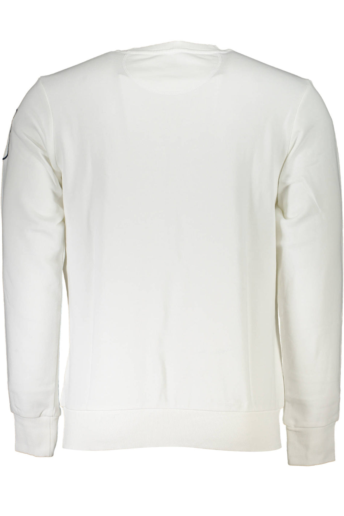 White men's sweatshirt without zip