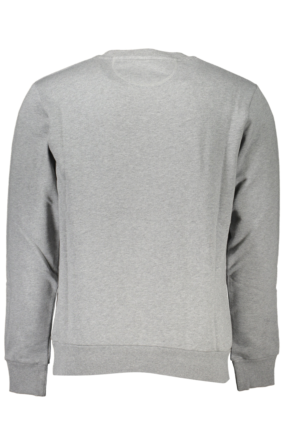 Men's gray zipless sweatshirt