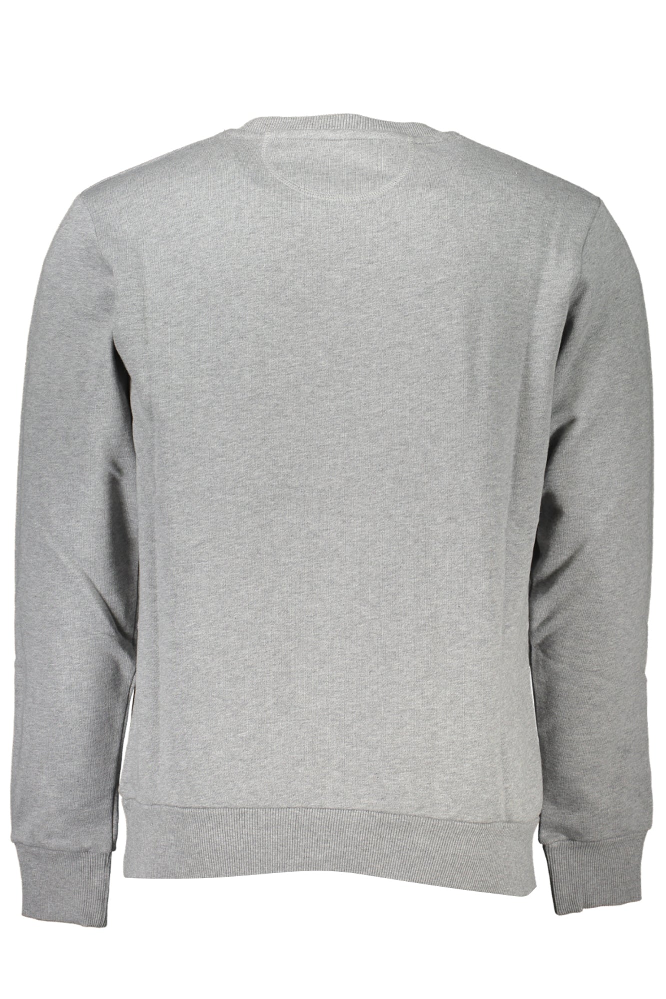 Men's gray zipless sweatshirt