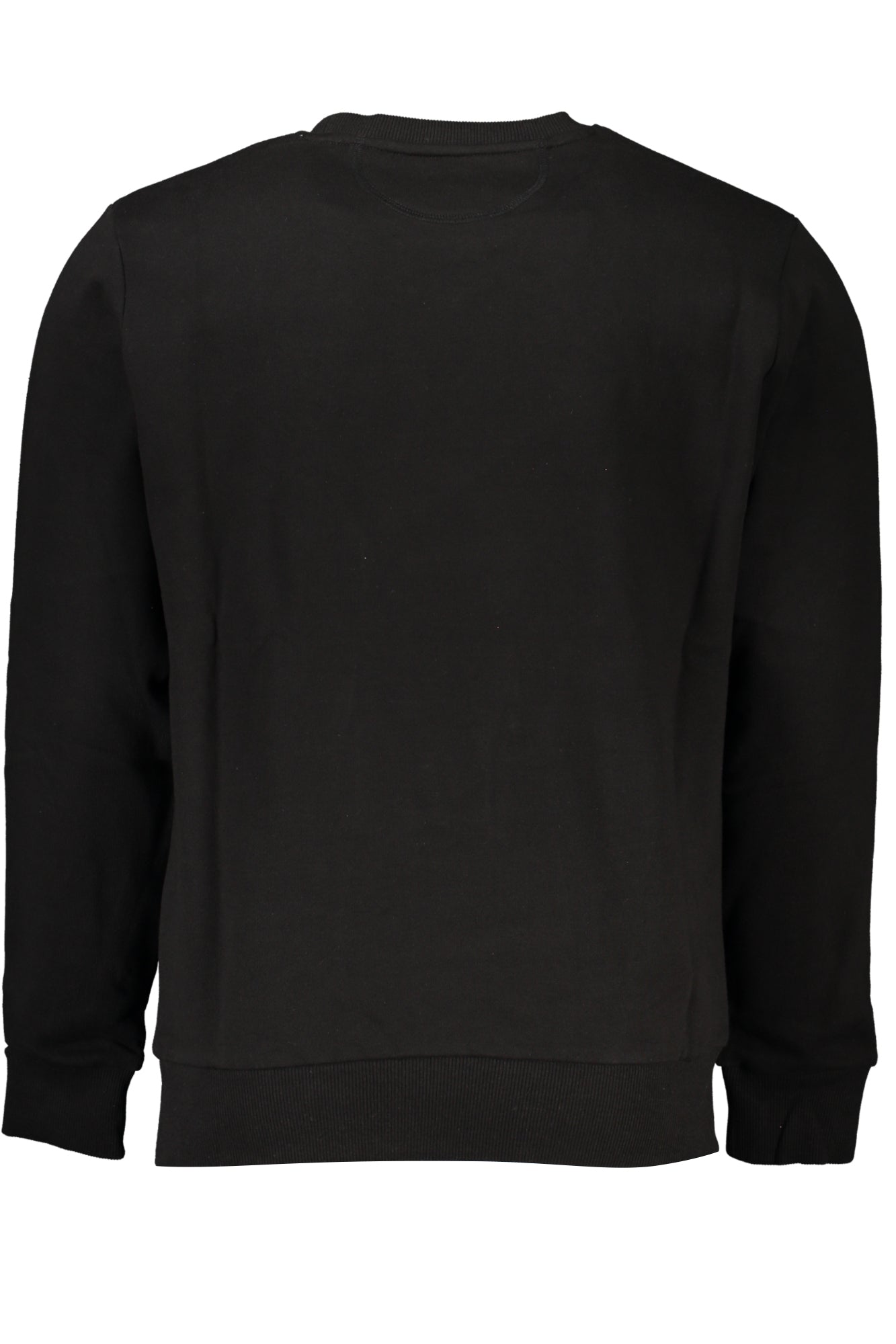 Black men's zipless sweatshirt