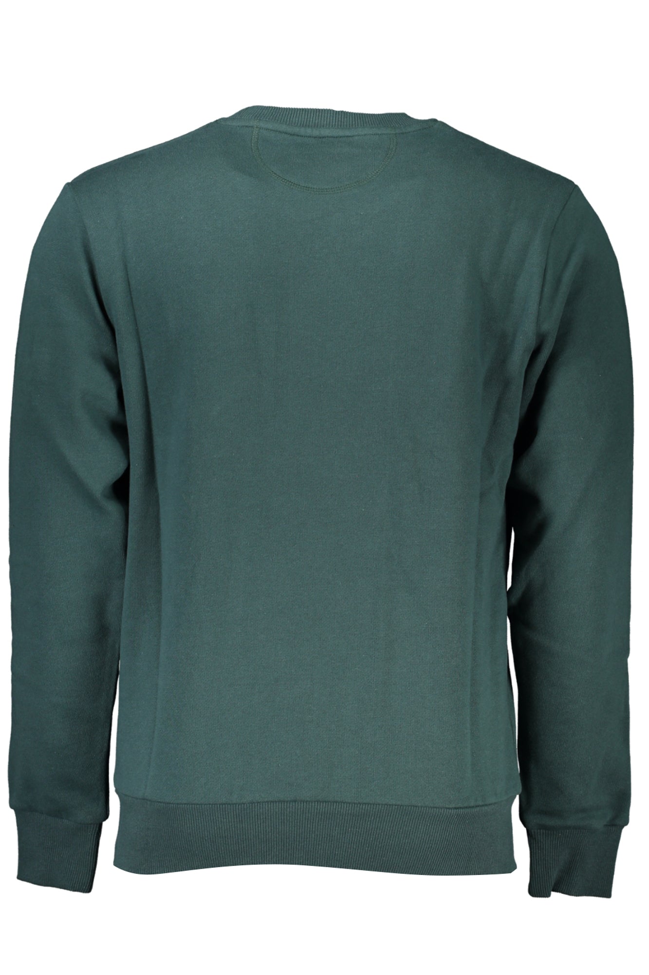 Green men's zipless sweatshirt