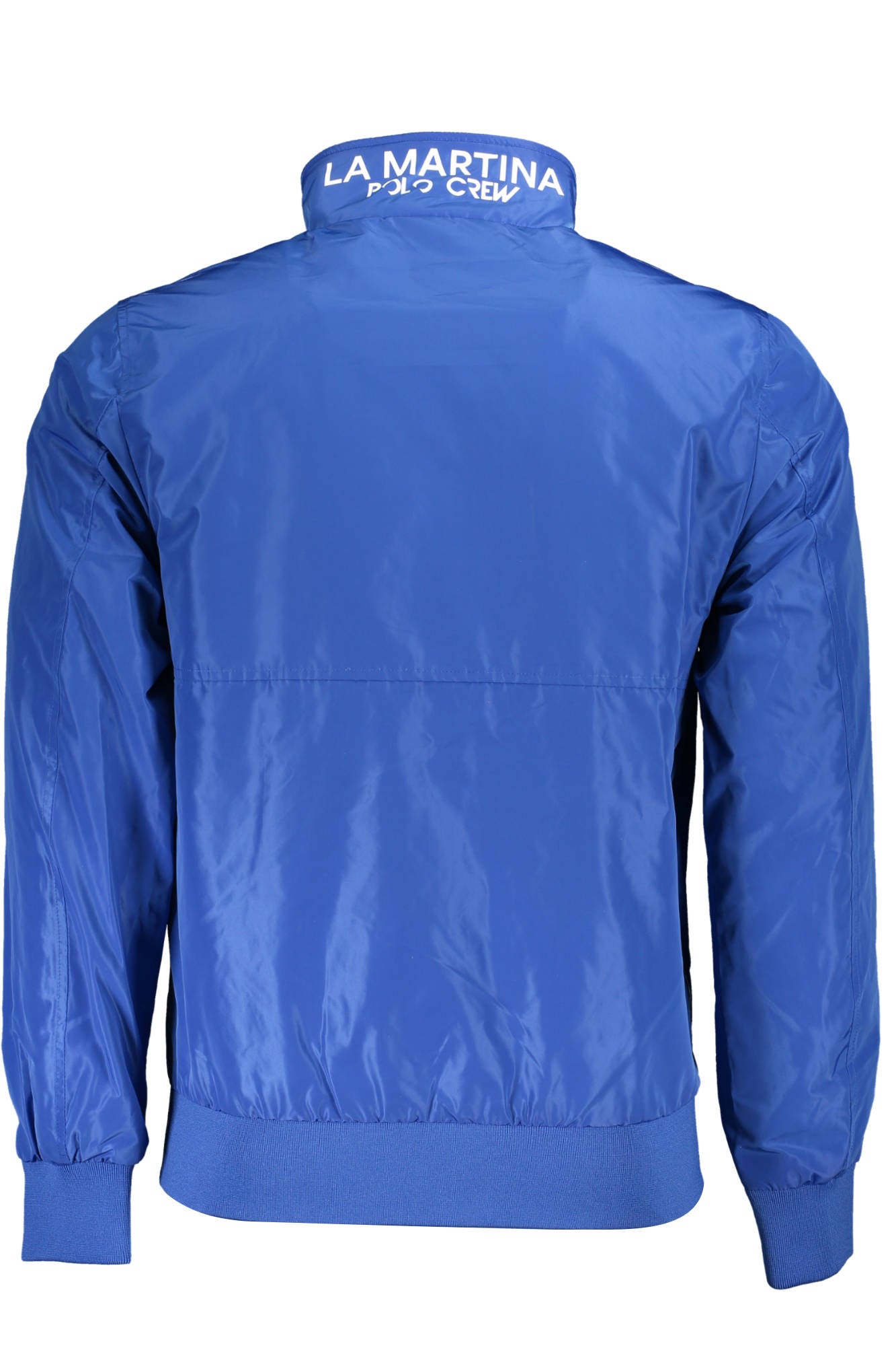 Man blue jacket