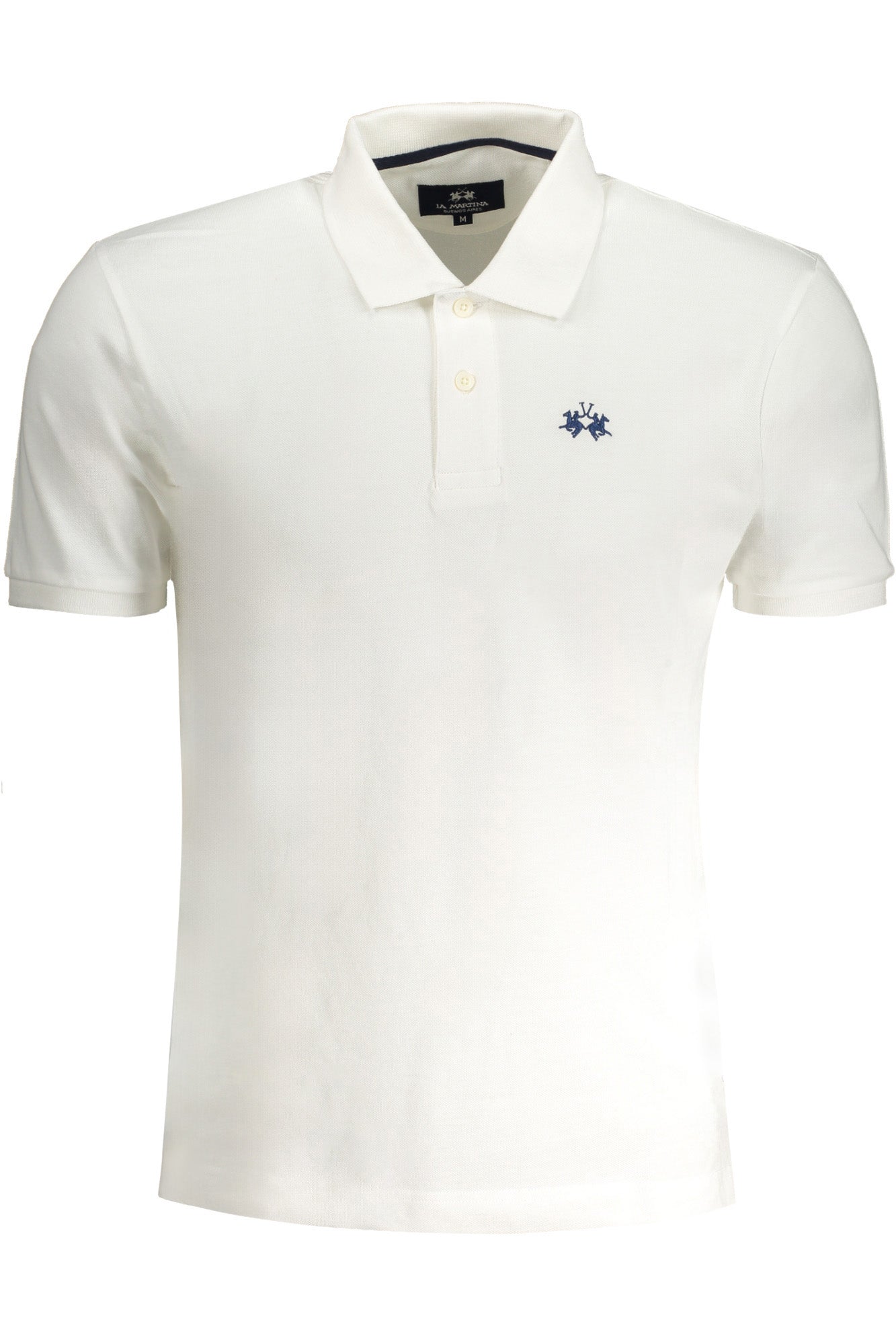 LA MARTINA LA MARTINA MEN'S WHITE SHORT SLEEVED POLO SHIRT - Bianco