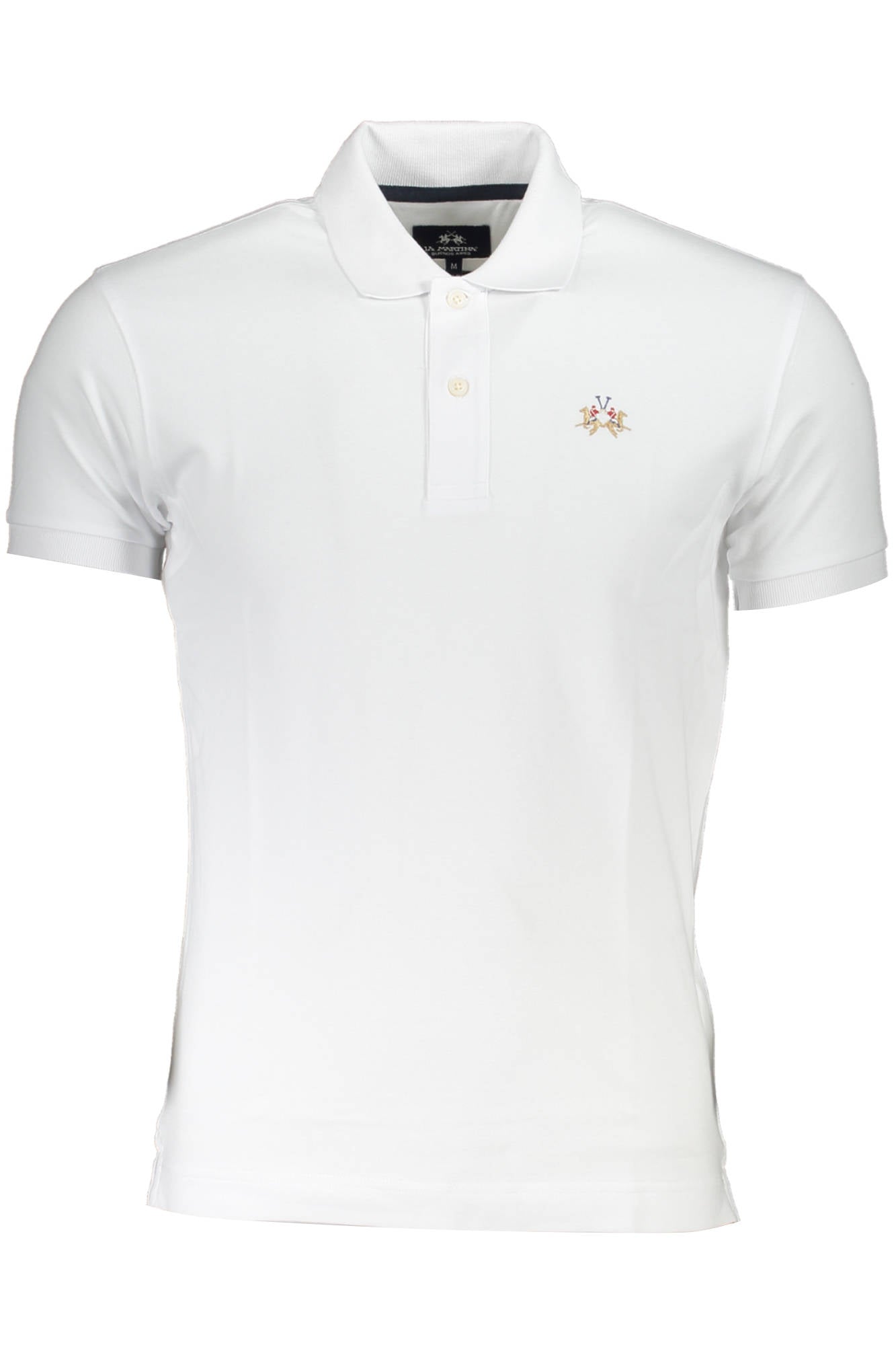 LA MARTINA LA MARTINA MEN'S SHORT SLEEVED POLO SHIRT BLUE - Bianco