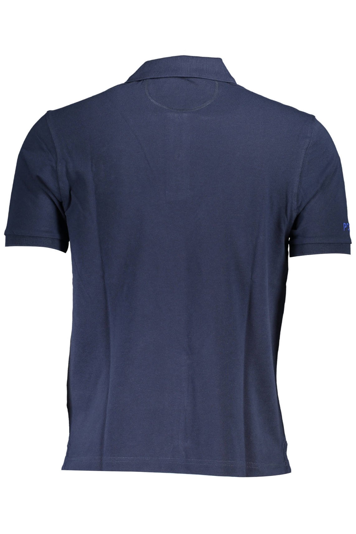 Polo short sleeve man blue