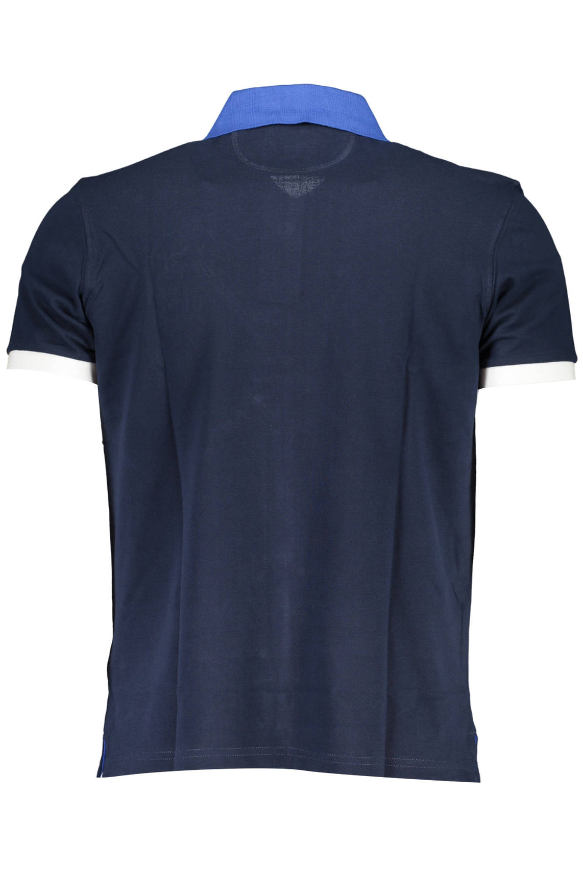 Polo short sleeve man blue