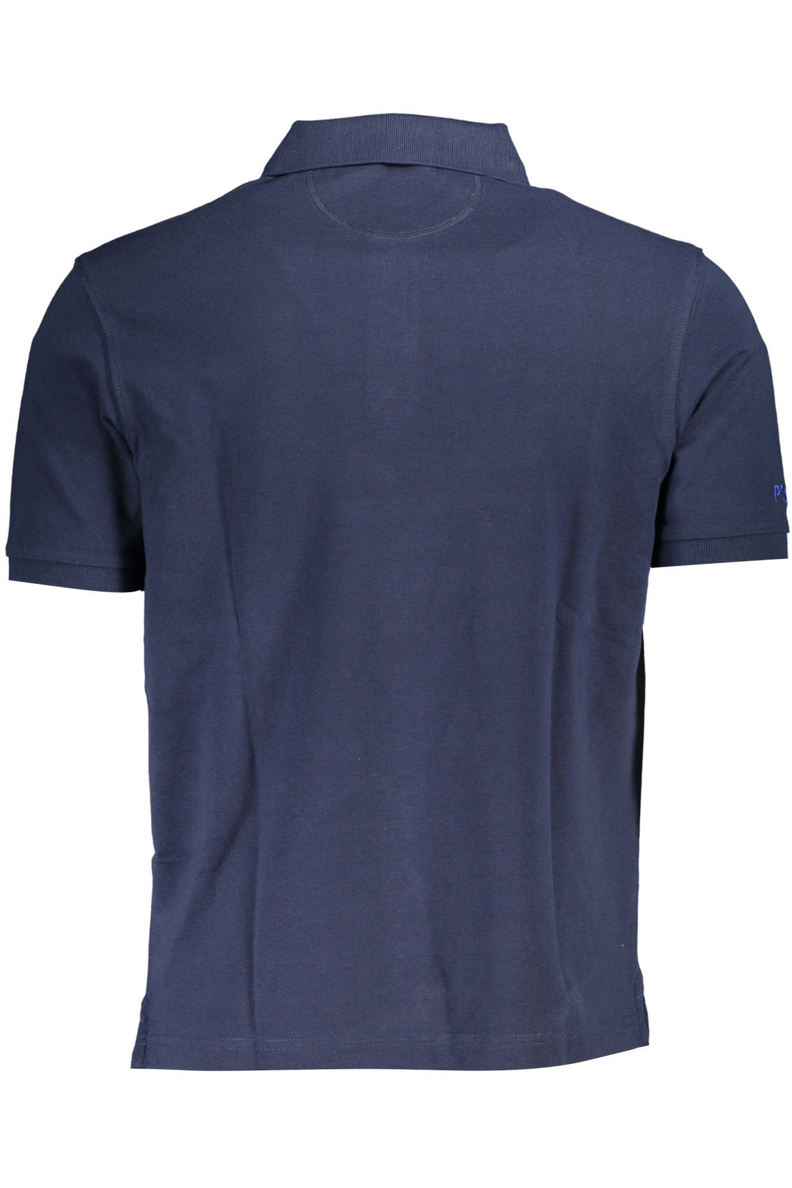 Polo short sleeve man blue