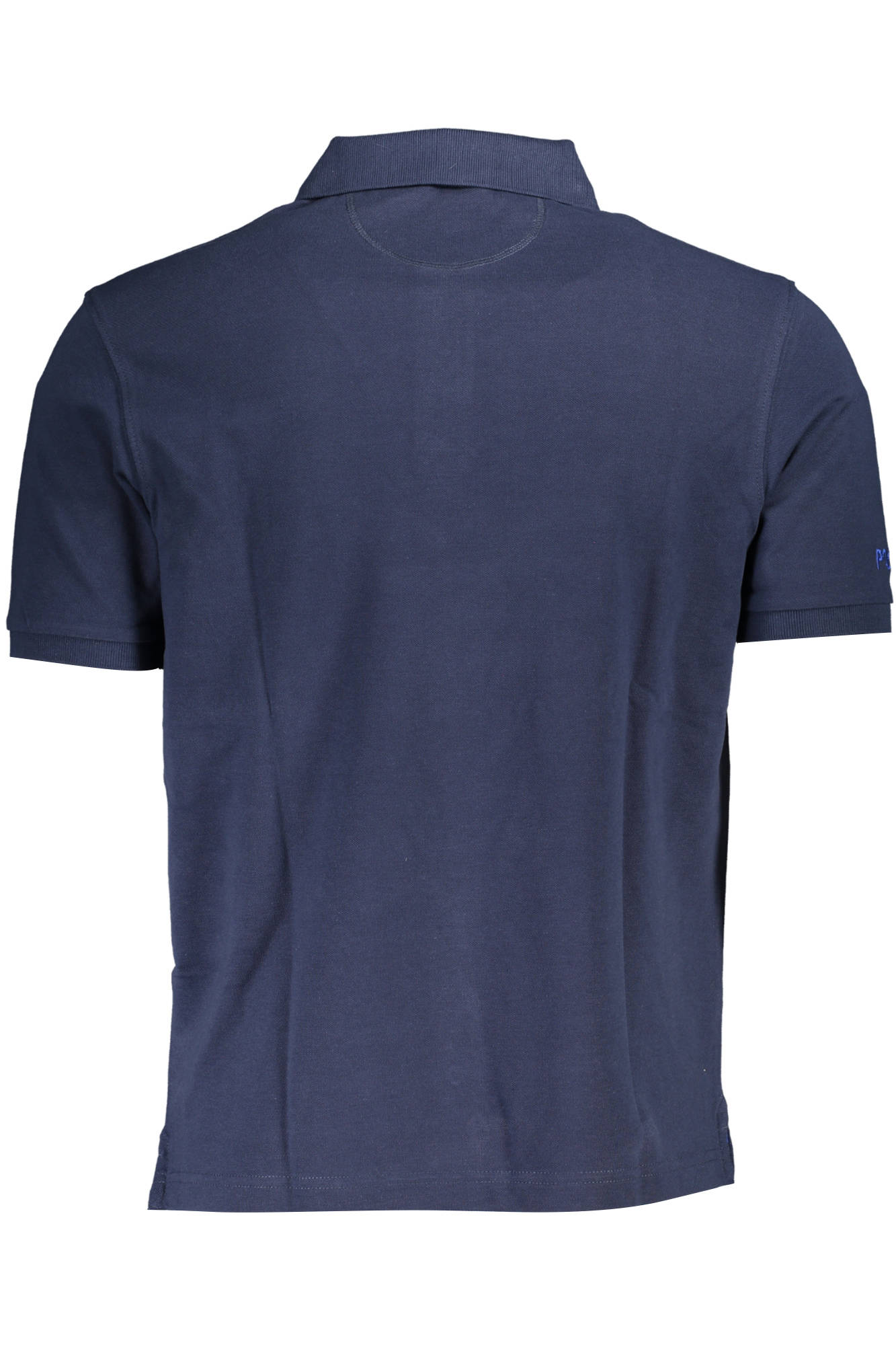 Polo short sleeve man blue