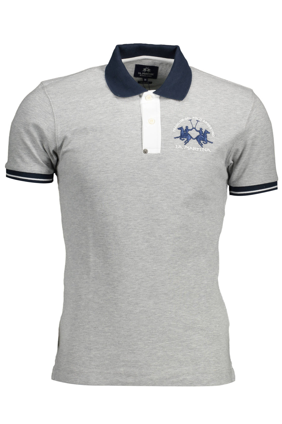 LA MARTINA Polo Shirts Grey - TMP005-PK001