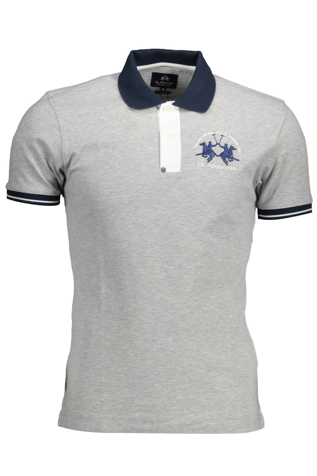 LA MARTINA Polo Shirts Grey - TMP005-PK001