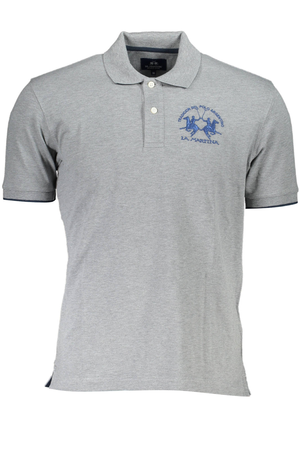 LA MARTINA Polo Shirts Grey - CCMP01PK001