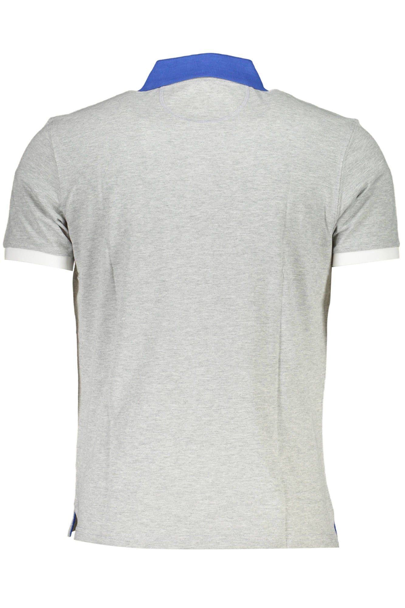 Polo short sleeve man gray