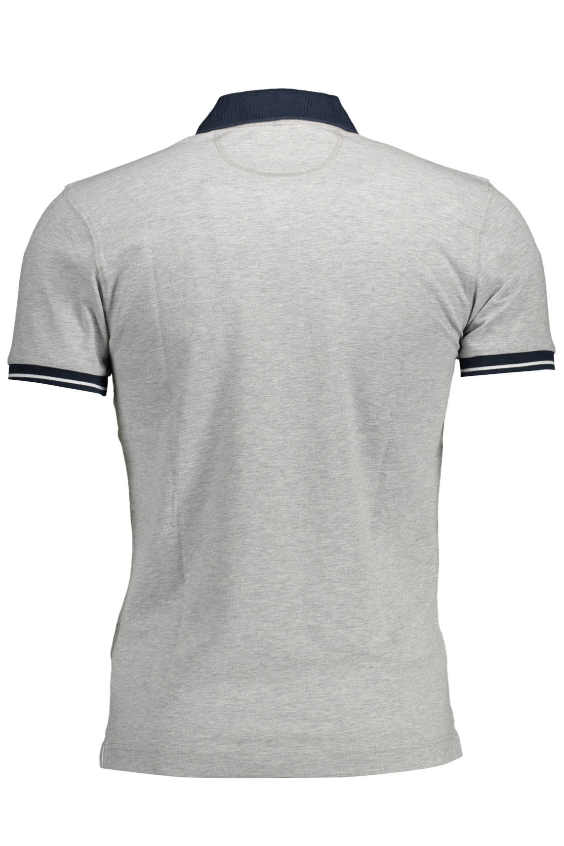 Polo short sleeve man gray