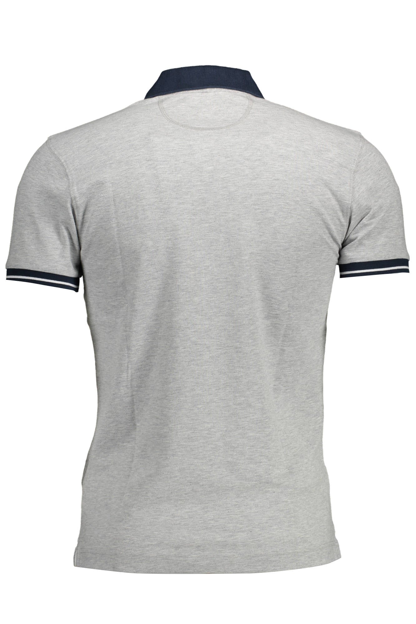 Polo short sleeve man gray