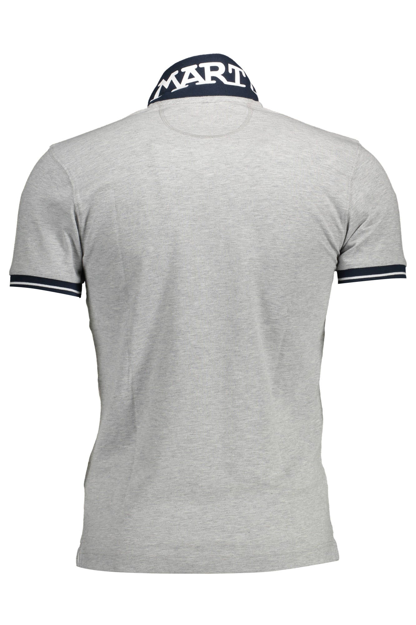 Polo short sleeve man gray