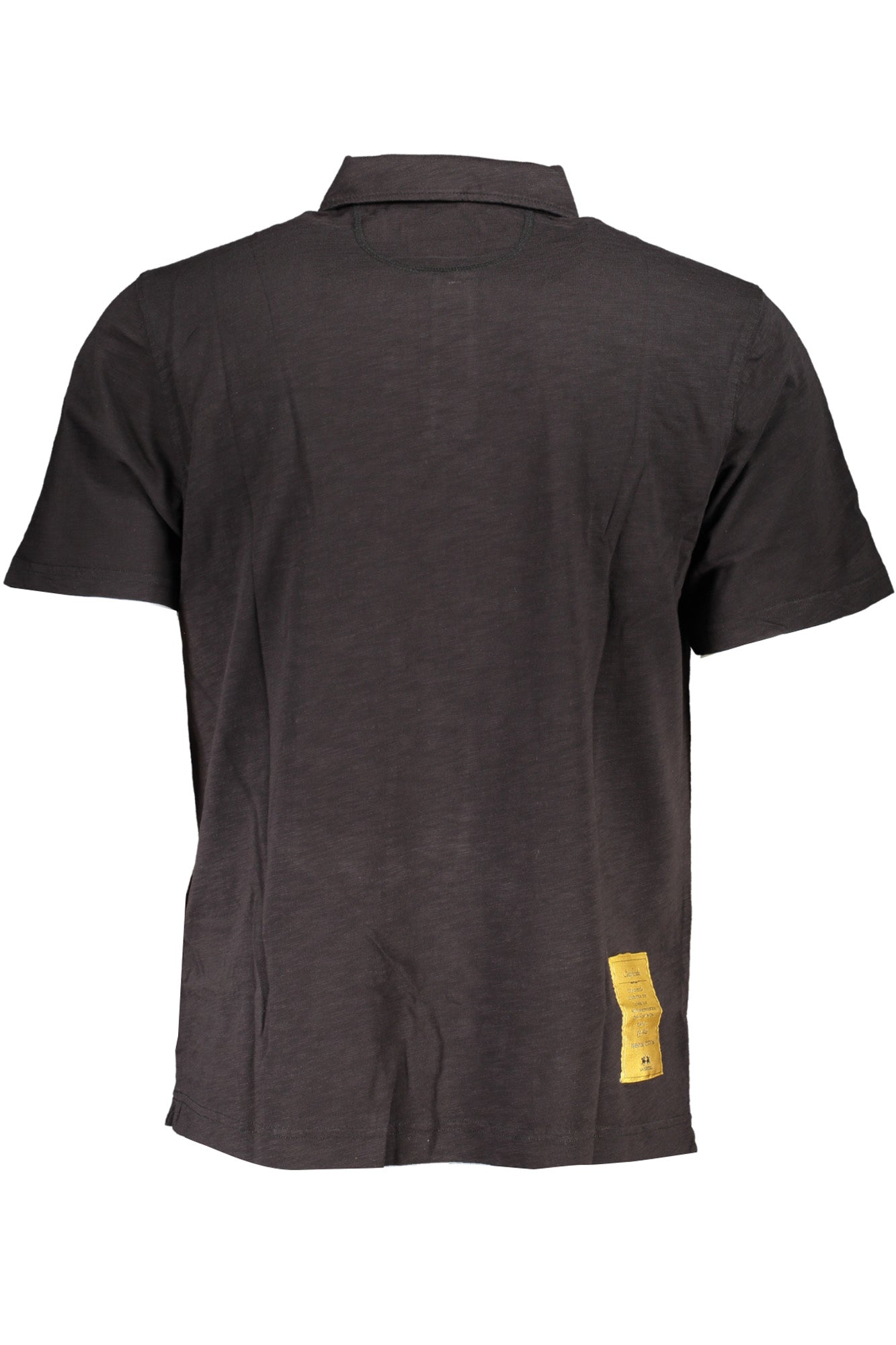 LA MARTINA LA MARTINA MEN'S BLACK SHORT SLEEVED POLO SHIRT - Nero