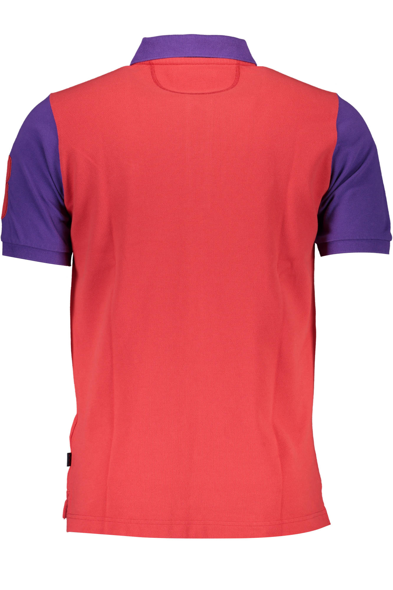 Polo short sleeve man red