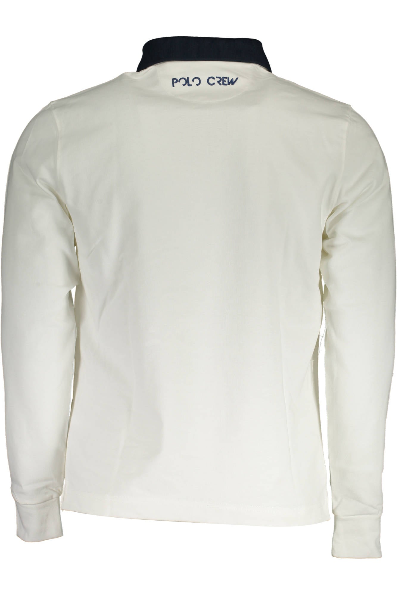 Polo long sleeve man white