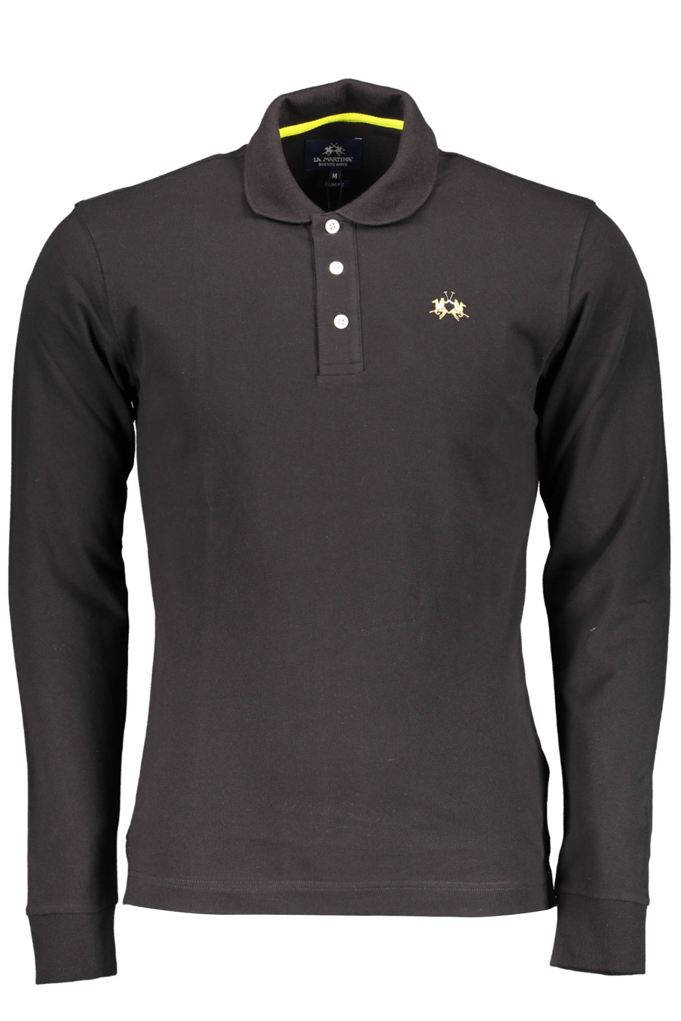 LA MARTINA Polo Shirts Black - CCMP04PK001