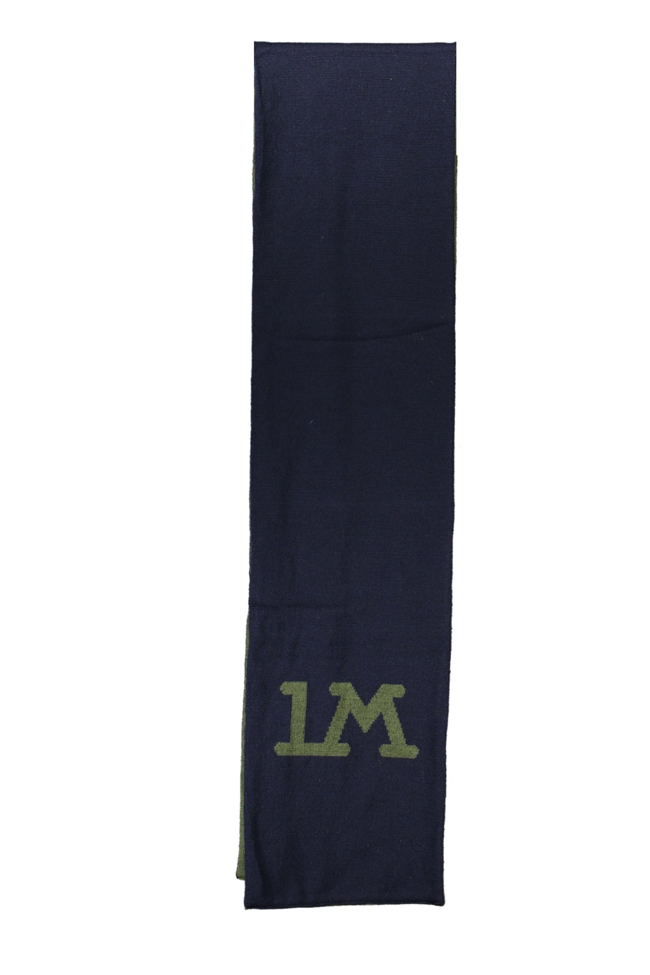 Green men's scarf