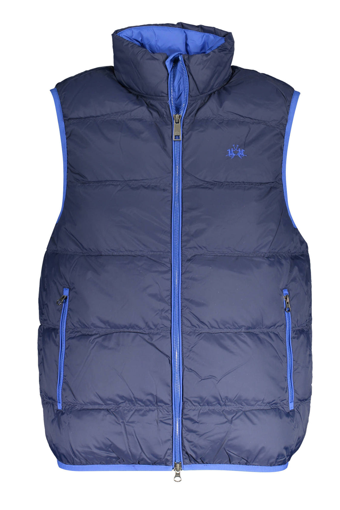 LA MARTINA Sleeveless Jacket Blue - XMO010-PA012