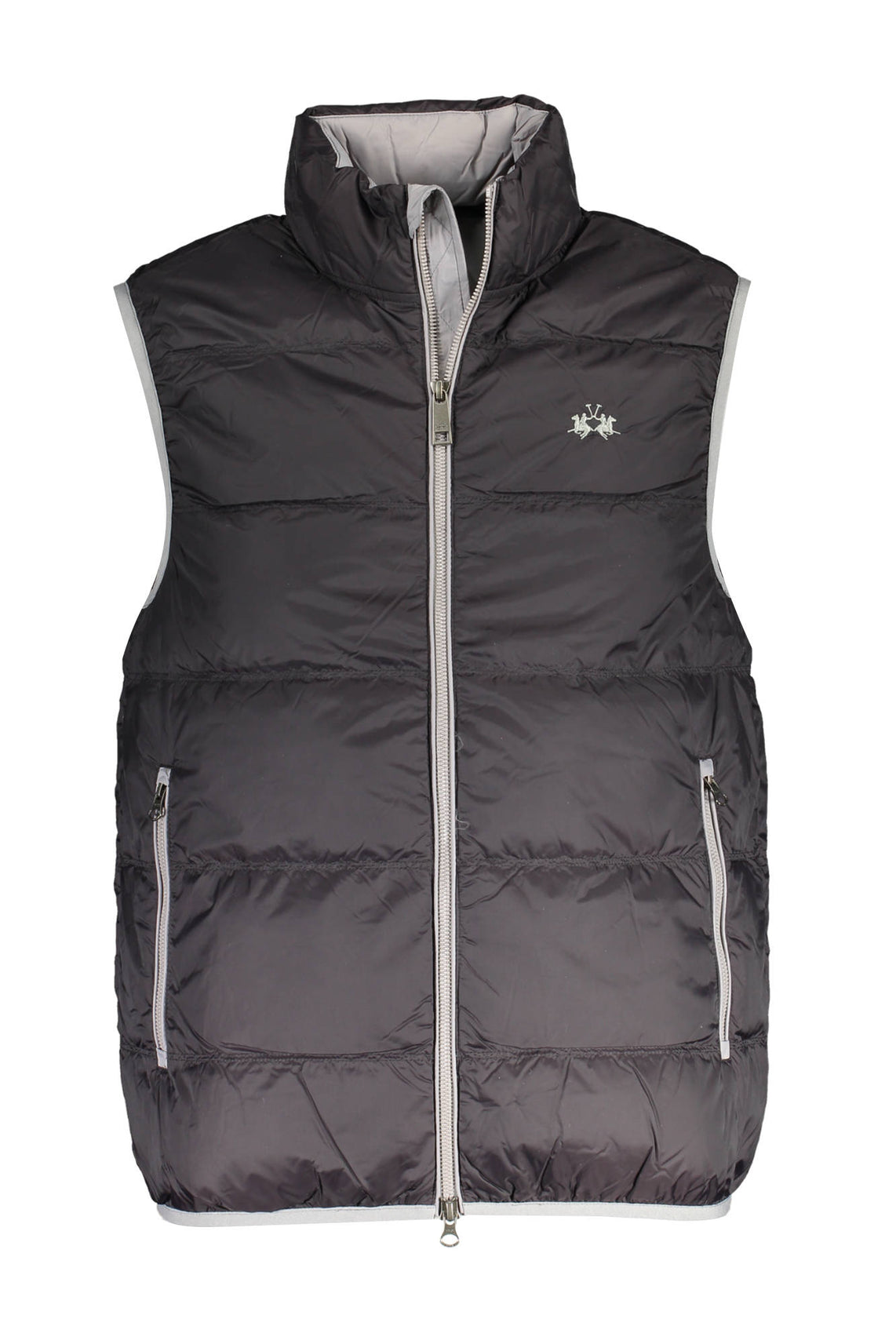 LA MARTINA Sleeveless Jacket Black - XMO010-PA012