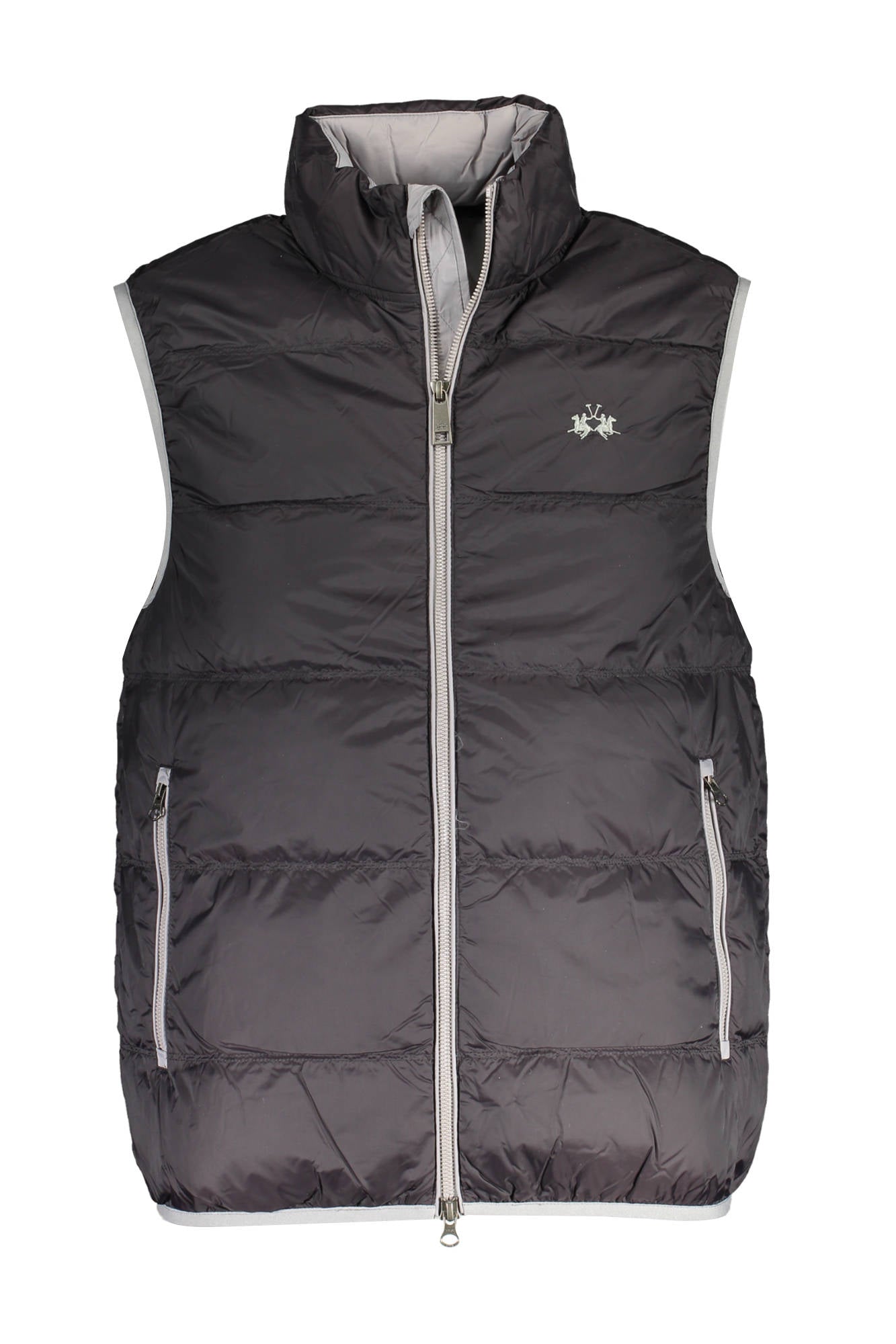 LA MARTINA Sleeveless Jacket Black - XMO010-PA012