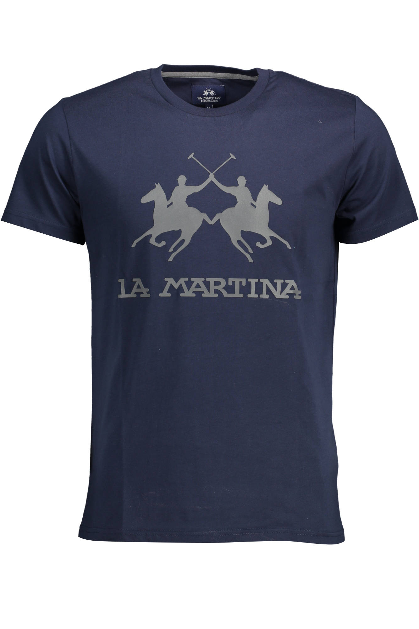 LA MARTINA LA MARTINA MEN'S SHORT SLEEVE T-SHIRT BLACK - Blu
