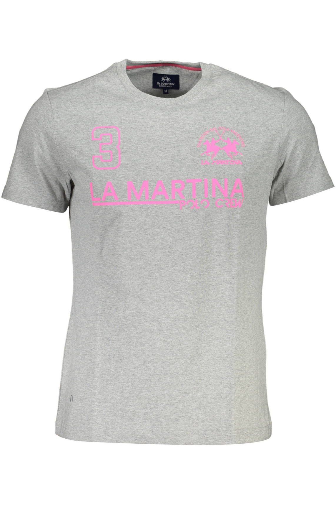 LA MARTINA T-Shirts Grey - XMR310JS206