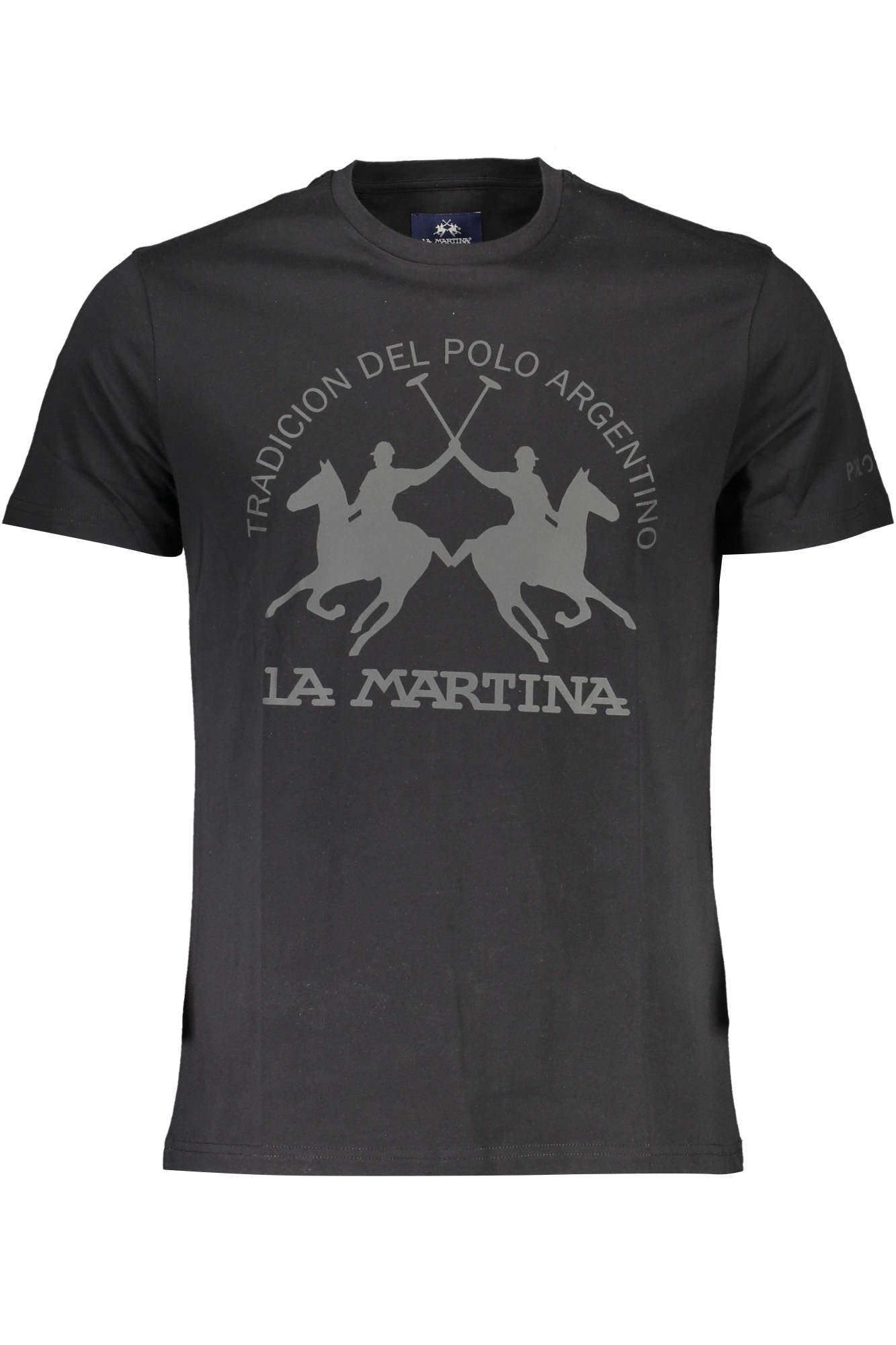 LA MARTINA T-Shirts Black - XMR005JS206