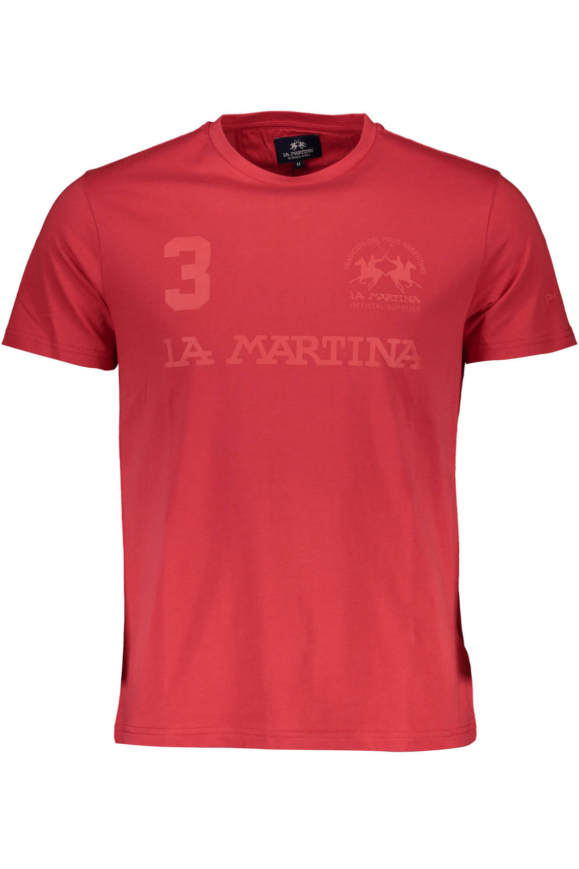 LA MARTINA T-Shirts Red - XMR309JS206