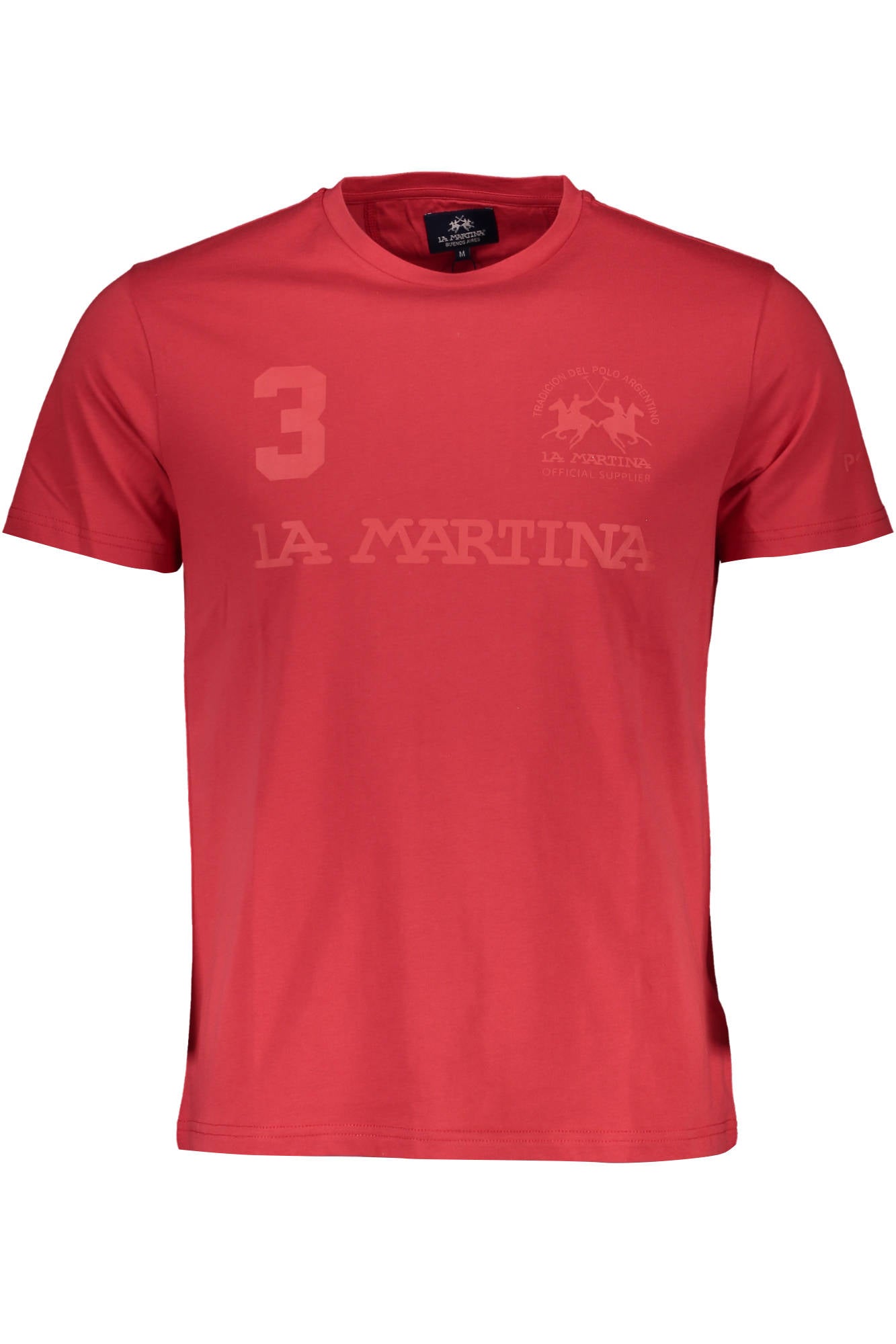 LA MARTINA T-Shirts Red - XMR309JS206