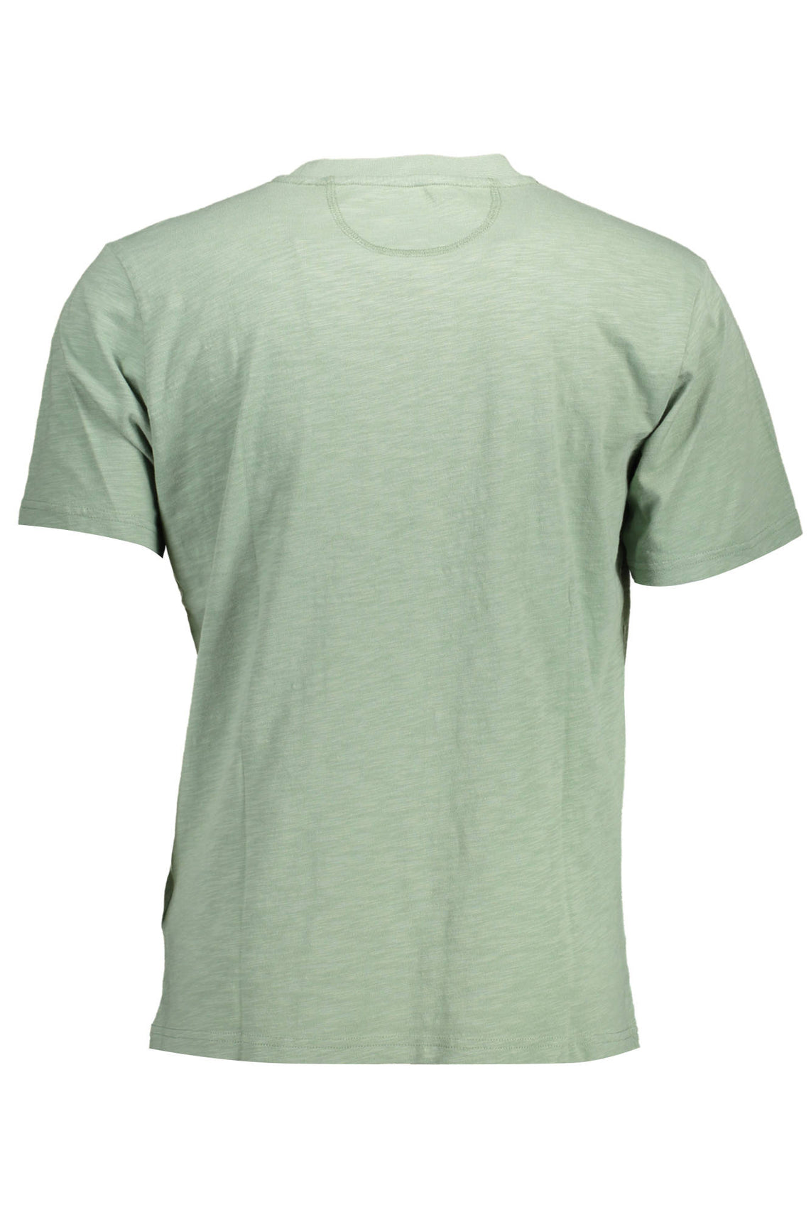 Green men's short sleeve t-shirt