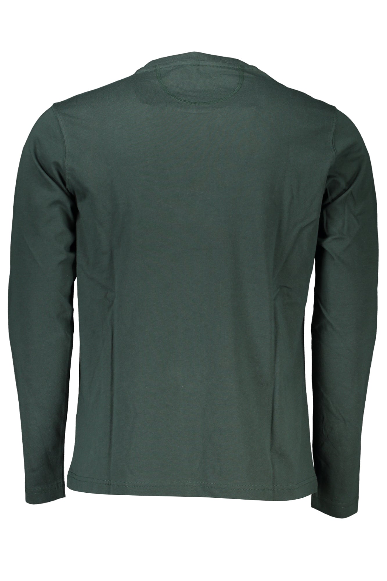Green men's long sleeve t-shirt