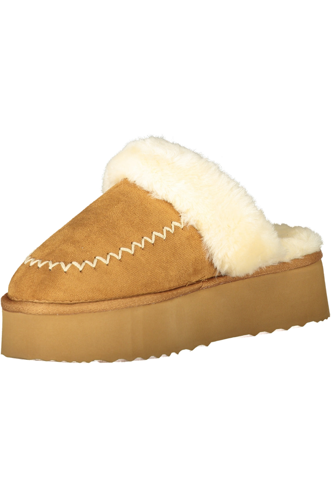 Calzatura ciabatta donna marrone