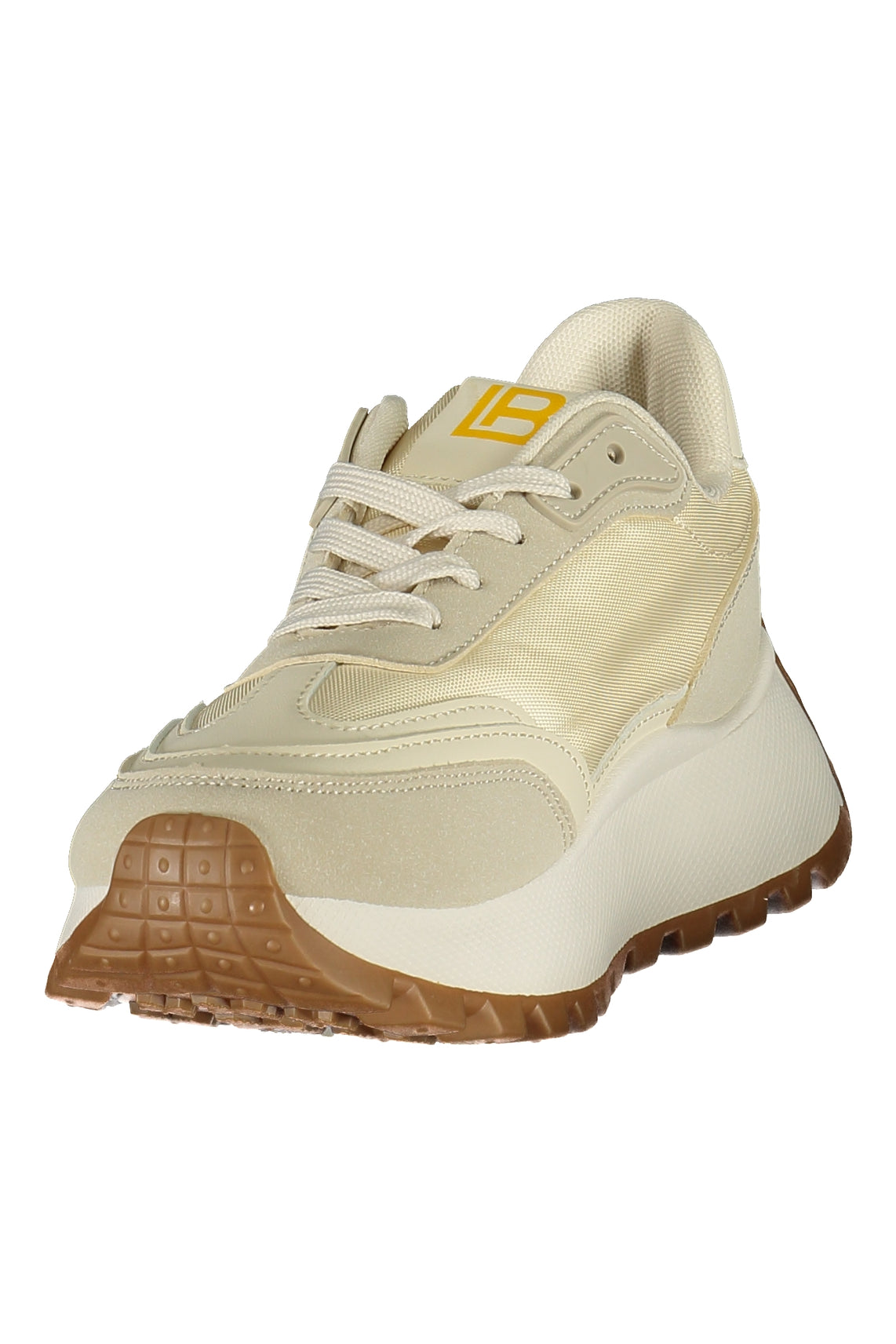 LAURA BIAGIOTTI LAURA BIAGIOTTI WOMEN'S WHITE SPORTS SHOES - Beige