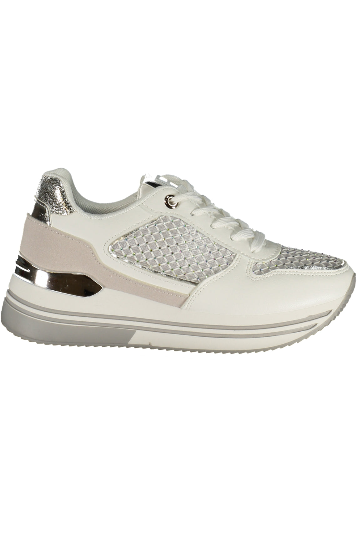LAURA BIAGIOTTI LAURA BIAGIOTTI WOMEN'S BEIGE SPORTS SHOES - Bianco