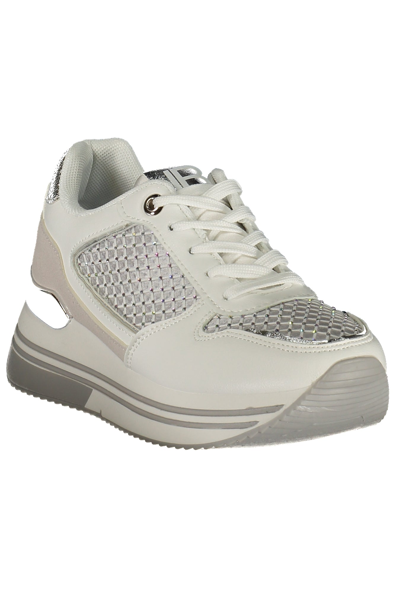 LAURA BIAGIOTTI LAURA BIAGIOTTI WOMEN'S BEIGE SPORTS SHOES - Bianco