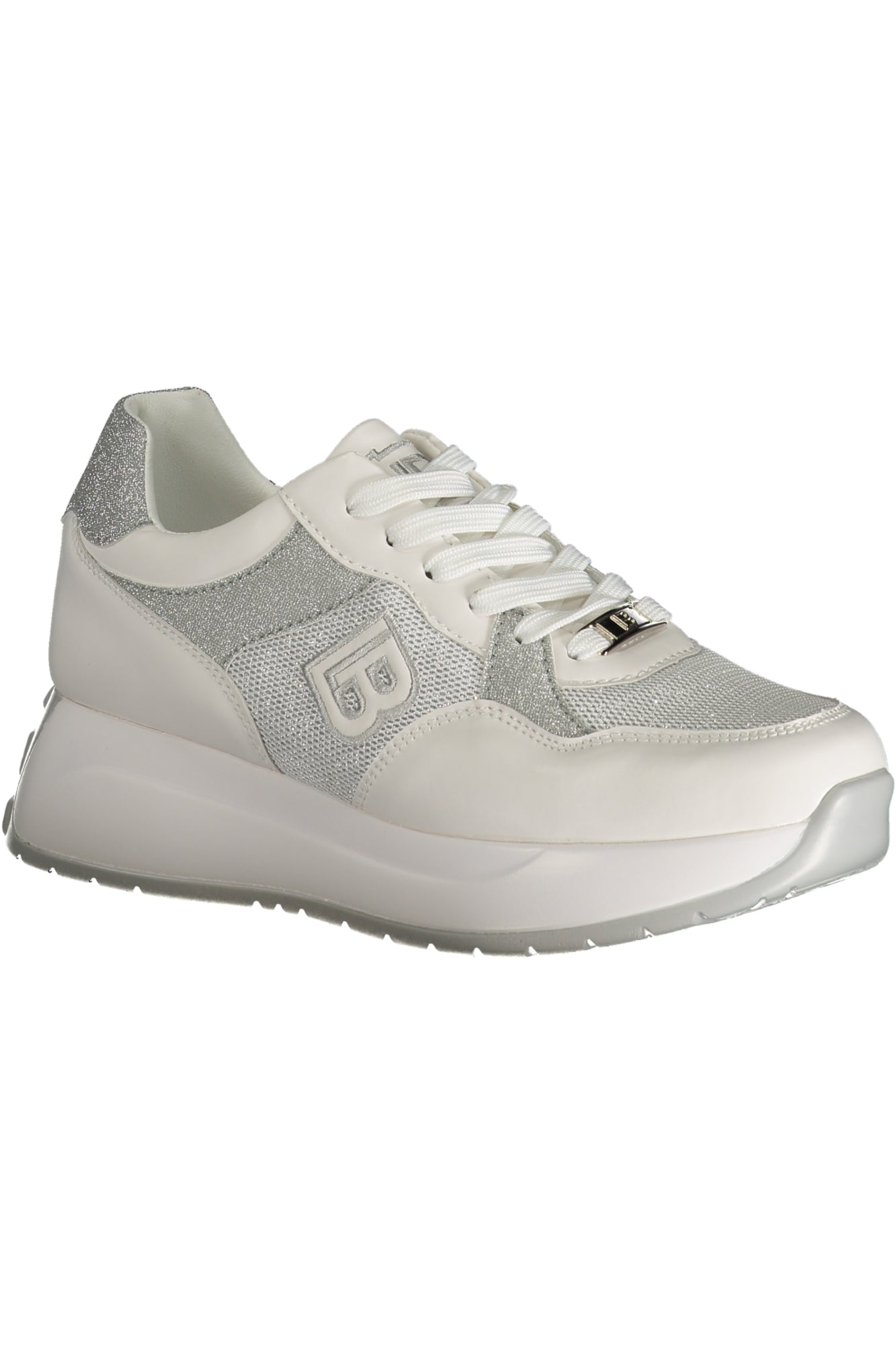 White women's sports shoes