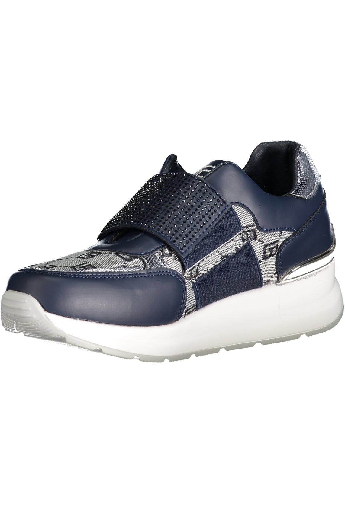 Blue sports shoes for women