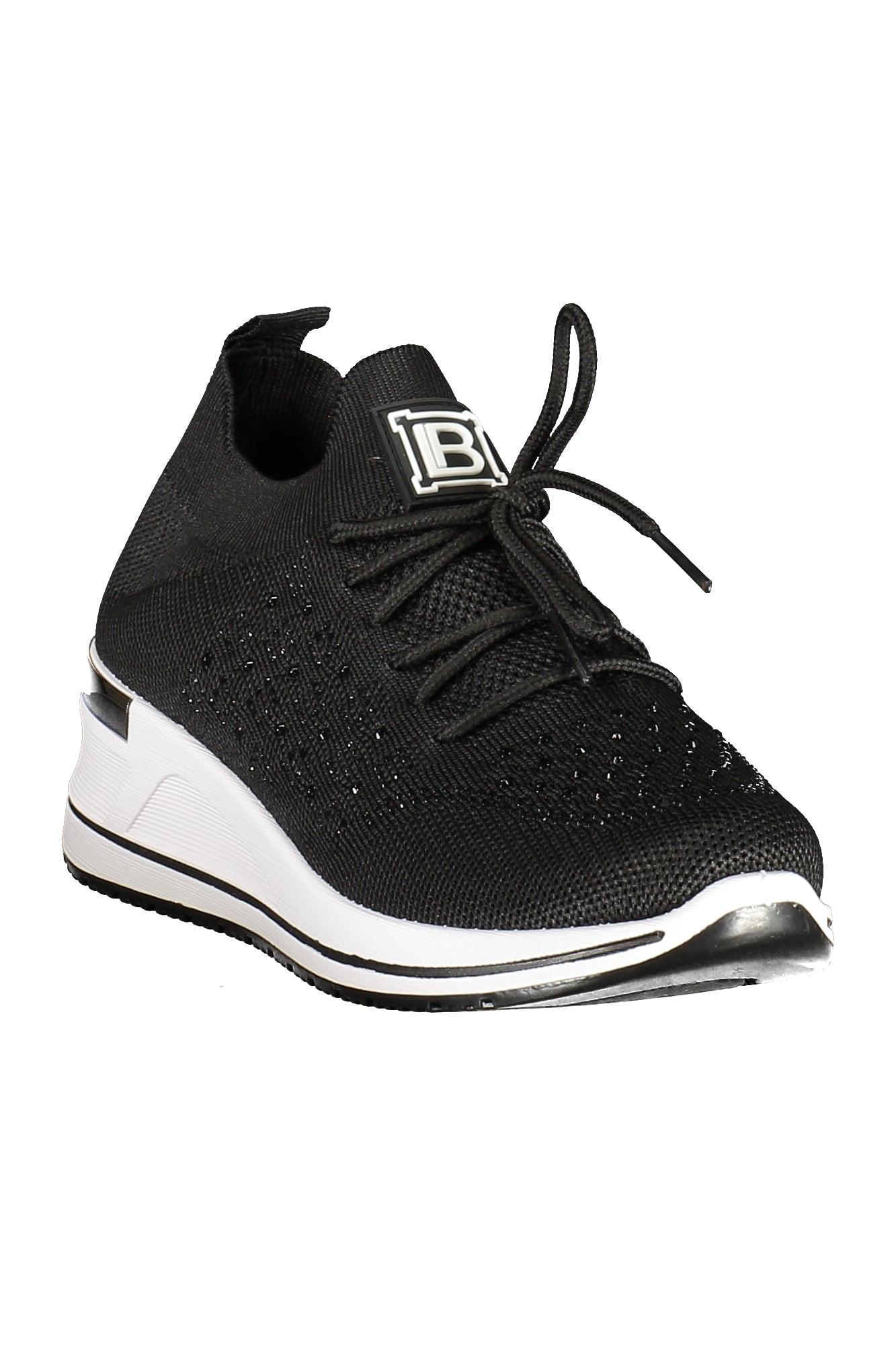 LAURA BIAGIOTTI LAURA BIAGIOTTI WOMEN'S WHITE SPORTS SHOES - Nero
