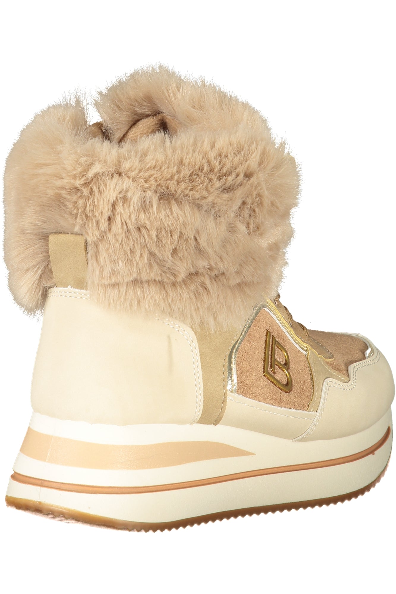 Calzatura stivale donna beige