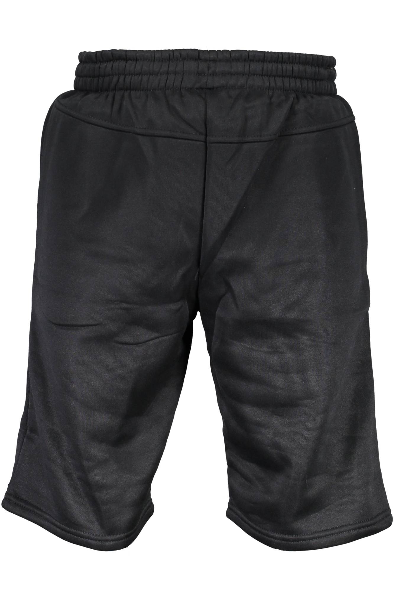 Black men's bermuda trousers