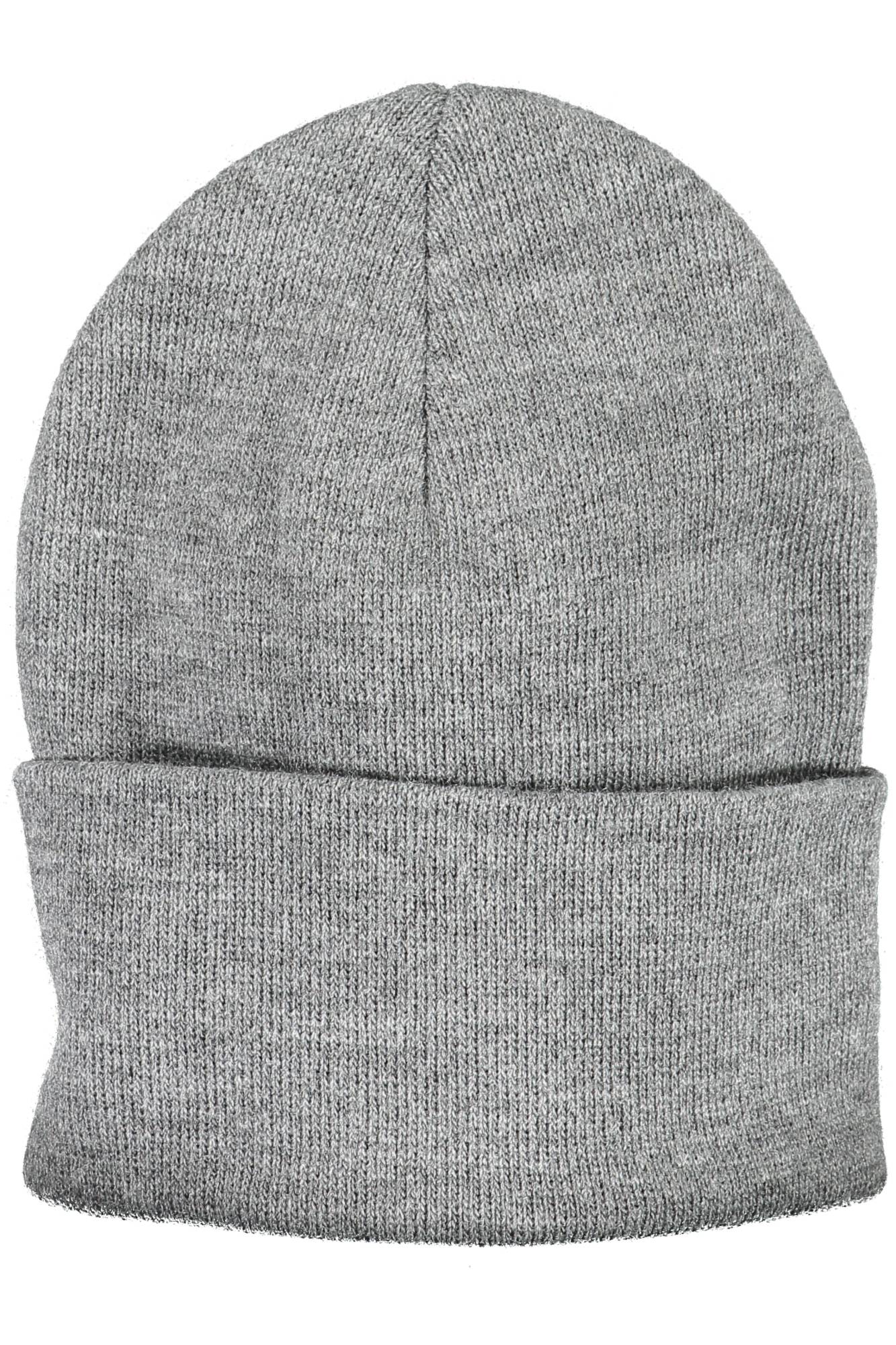Gray men's beanie