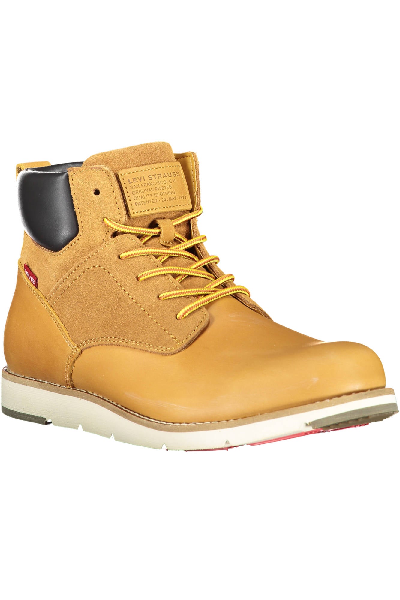 Men's beige boots shoes