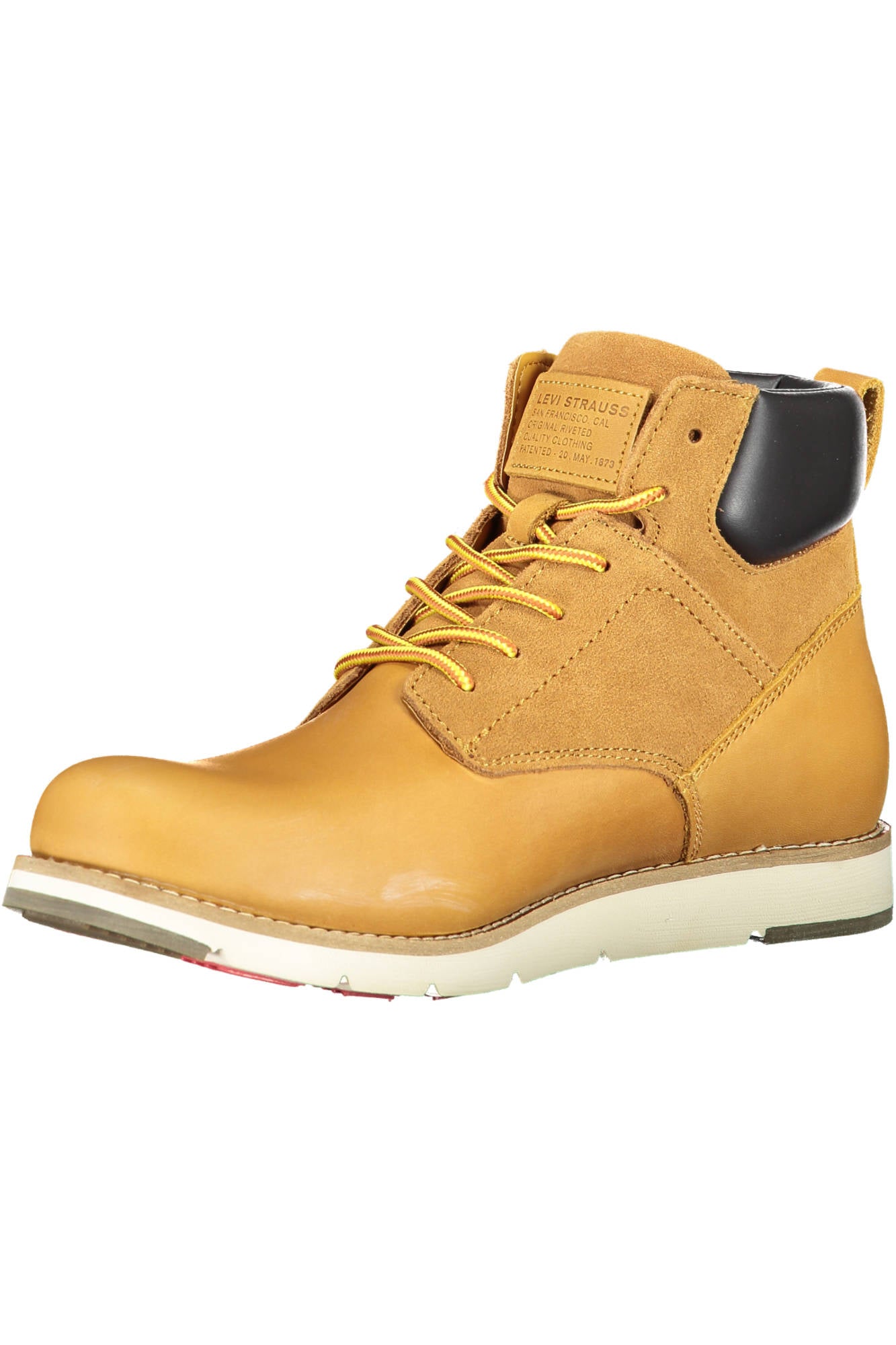 Men's beige boots shoes