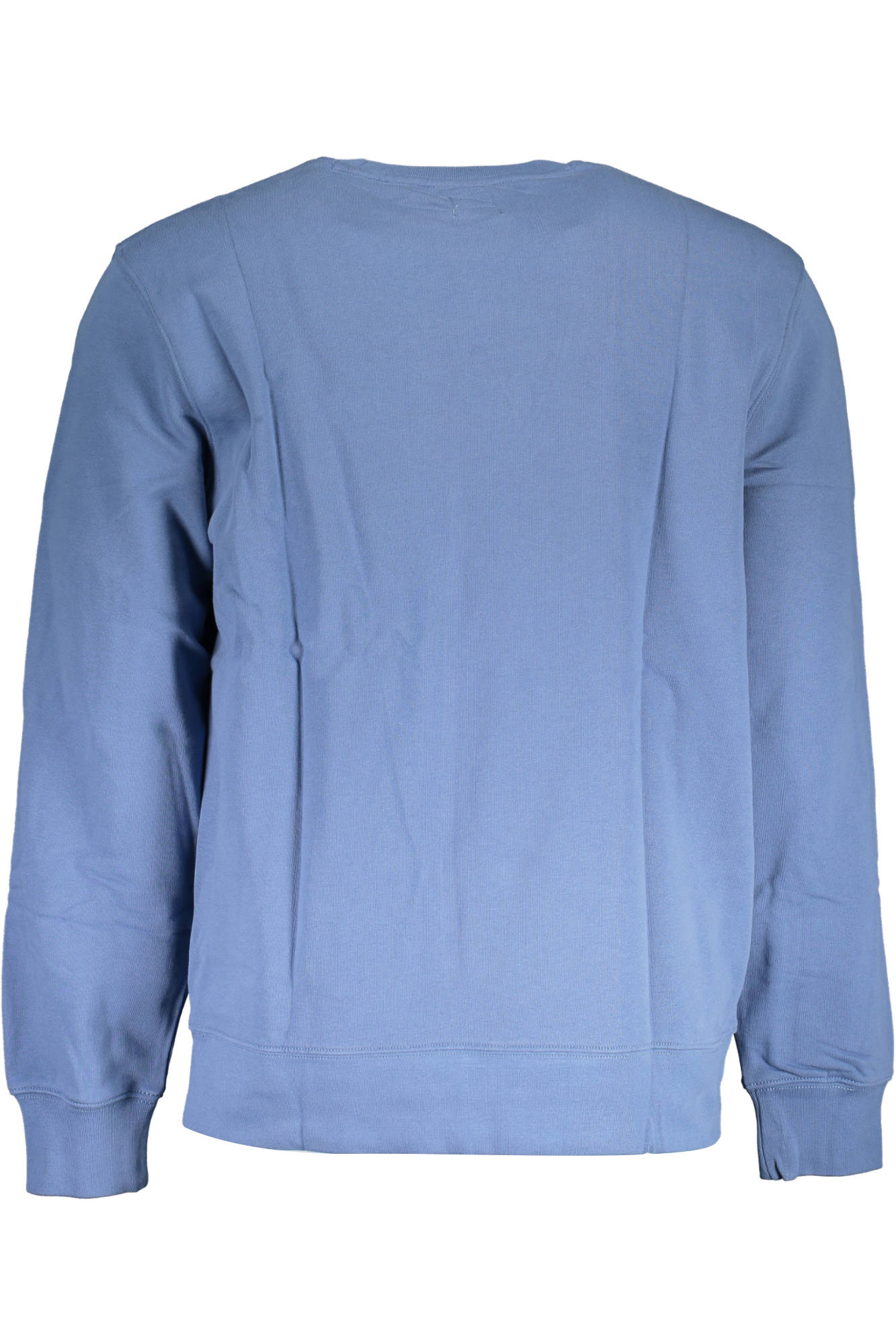 Man blue sweatshirt without zip