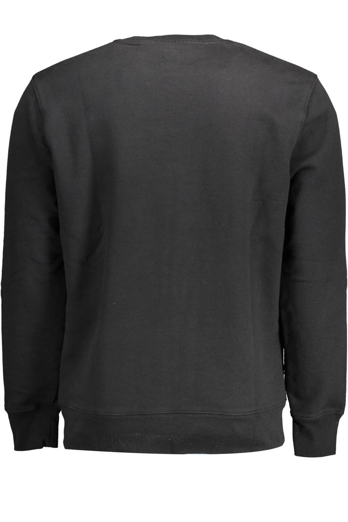 Men's black sweatshirt without zip