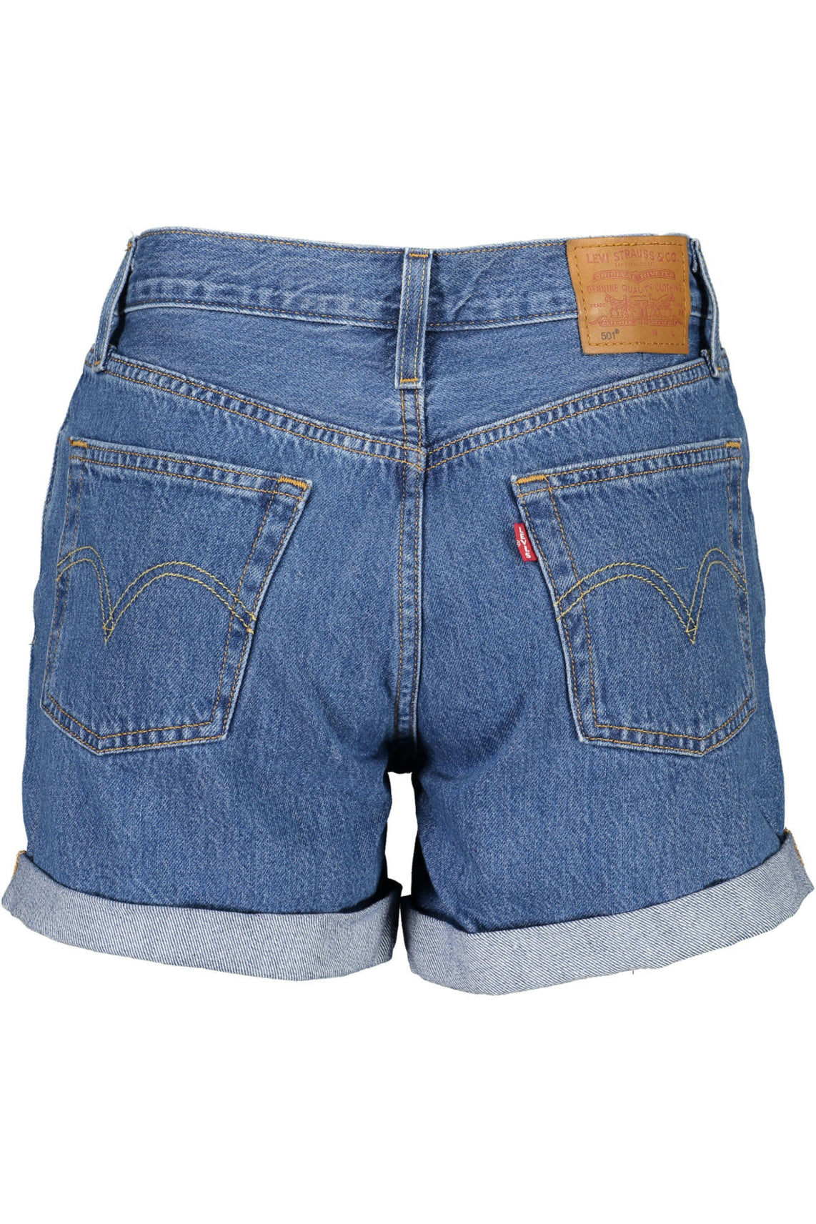 Jeans short woman blue